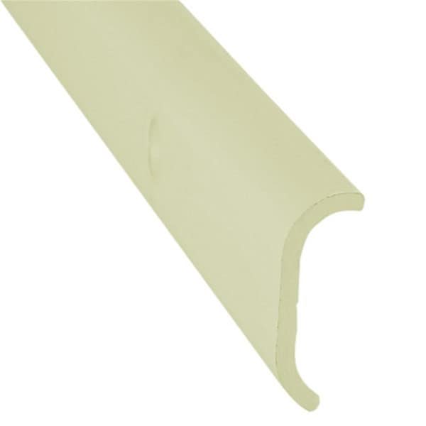 Ap Products 16 ft. Colonial White Aluminum Short Leg Non Insert Trim - 021-86004-16