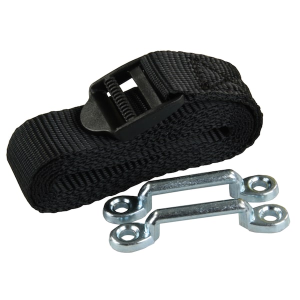 Jr Products JR Products 17544 Universal Battery Strap with Hardware - 1" x 54" - 17544