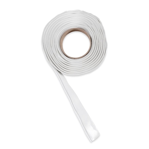Camco UNIVERSAL VENT INSTALLATION KIT W/WHITE BUTYL TAPE 3/4 IN WIDE 8 FT LO - 25013
