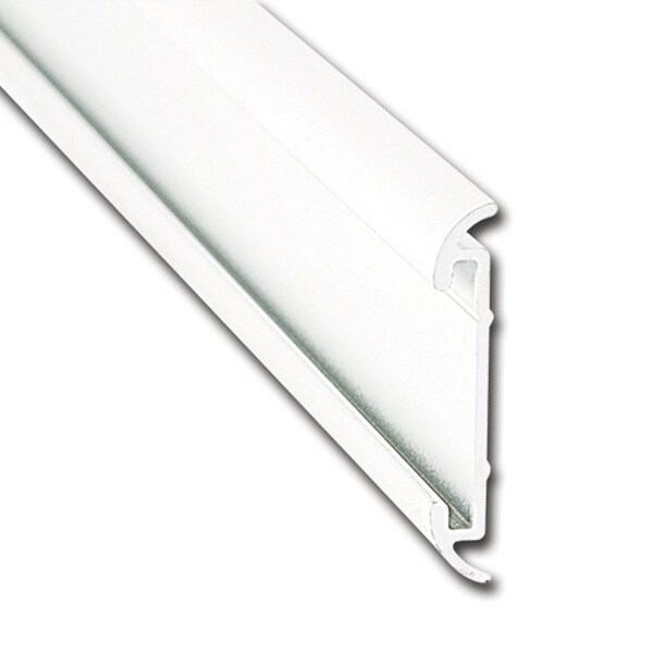 Ap Products AP Products 021-54601-8 Insert No Lip - 8 ft. (5 Pack), Polar White - 021-54601-8