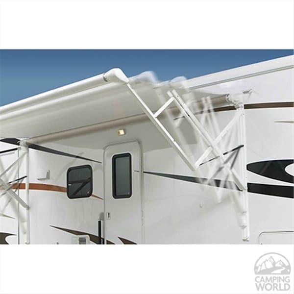 Carefree OV25APHW Polar White 12V Arm Set for Travel-r Powered Awnings - C6F-OV25APHW
