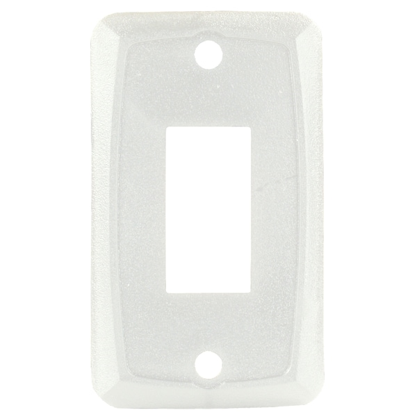 Jr Products JR Products 12841-5 Single Face Plate, Pack of 5 - White - 12841-5