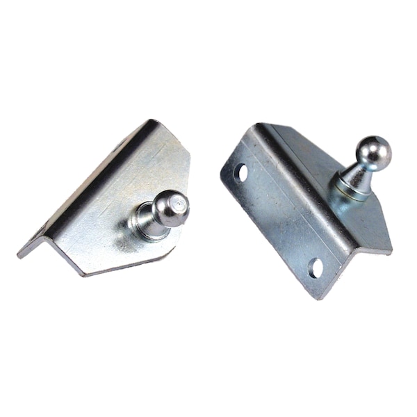 Jr Products JR Products BR-1015 Gas Spring Mounting Bracket - Angled, Pack of 2 - BR-1015