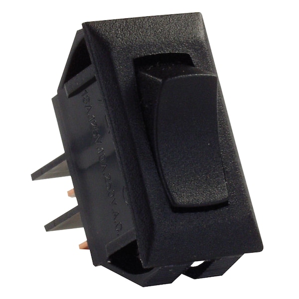Jr Products JR Products 12705 Momentary-On/Off Switch - Black - 12705