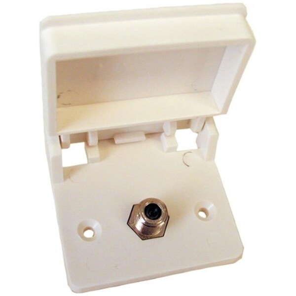Perfectpitch White Exterior TV Receptacle - PE2604492