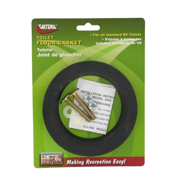 Valterra FLOOR GASKET WITH HOLD DOWN BOLTS, CARDED - Q23653VP