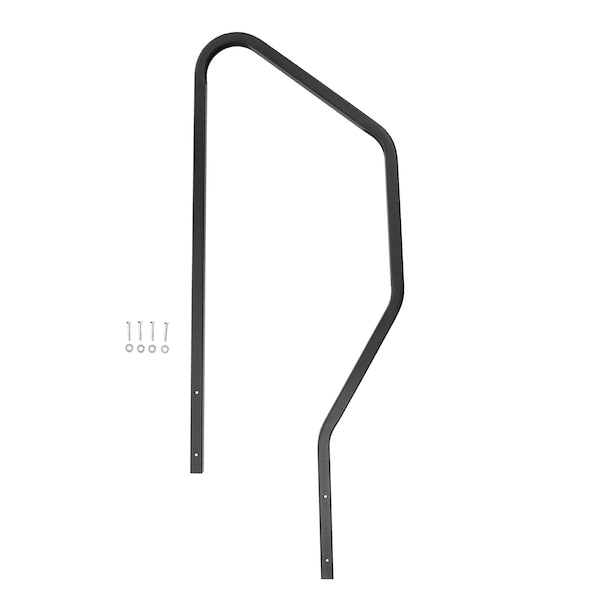 Mor/Ryde Use With 1st Generation StepAbove 4 Step RV Steps, Black, Powder Coated - STP214-006H