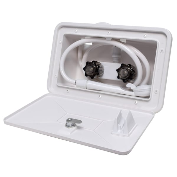 Valterra Exterior Shower, 12-3/8 Inch Width x 8-3/8 Inch Height - PF266202
