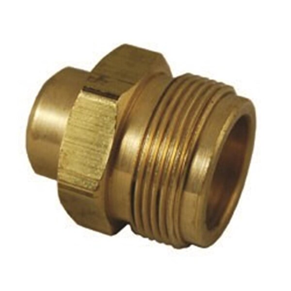 Ap Products Brass Fitting Male X Female with O-Ring - A1W-ME492P