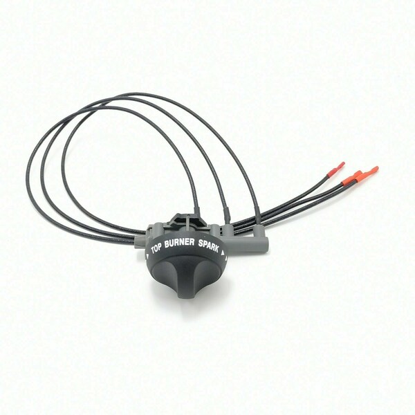Durally Piezo Igniter Assembly with 3 Wire Leads & Knob for Atwood Wedgewood 3-Burner RV Stoves - PIWK22K3