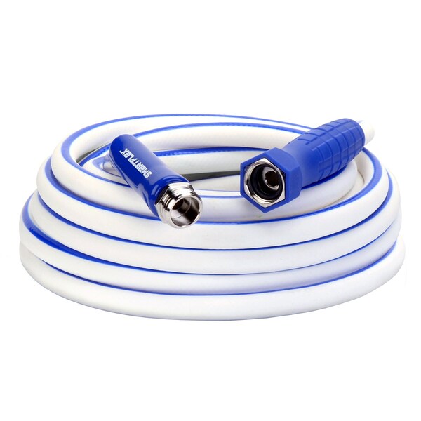 Smartflex RV/Marine Hose, 5/8in x 25ft, 3/4in - 11 1/2 GHT Fittings - HSFRV525