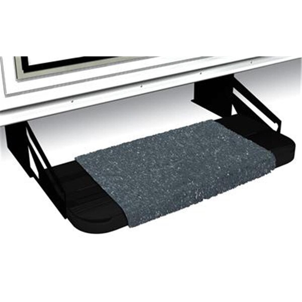 Prest-O-Fit Presto Fit 21043 Wraparound Entry Step Rug - Stone Gray - P2G-21043
