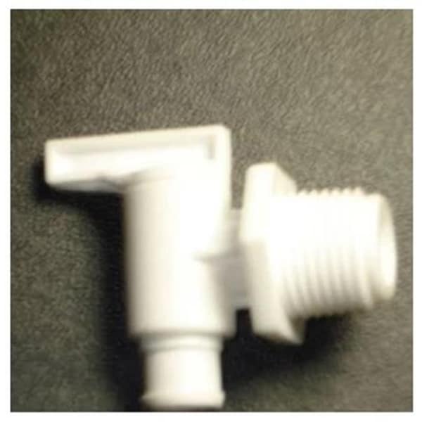 Active Athlete 18966AW 0.5 ft. Petersen Molding Fresh Water Tank Drain Valve Dual Hose - AC759349