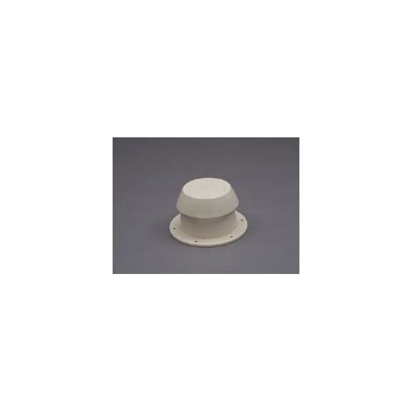 Hengs Ind Fits Up To 2 Diameter With 212 Projection Vent Pipes White Plastic Twist Lock Cap - 10001-C