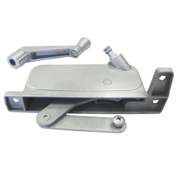 Muebles Para El Hogar Silver Zinc Right Awning Window Operator for T.M Windows - MU3332933