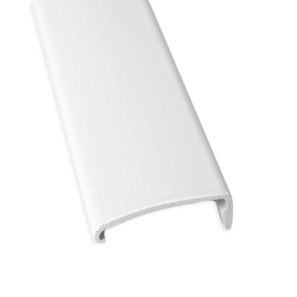Lippert 76IN SNAP TRIM SCREW COVER, WHITE (CUT TO LENGTH NEEDED) - 326191