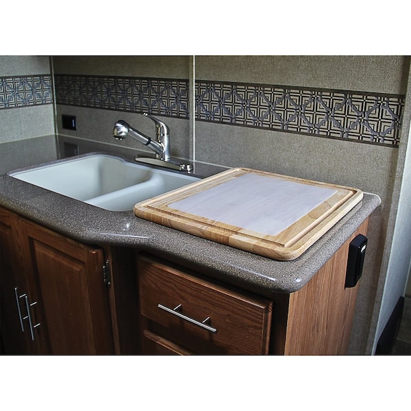 Camco STOVE TOPPER & CUTTING BOARD 19-1/2IN X 17IN X 3/4IN - 43753