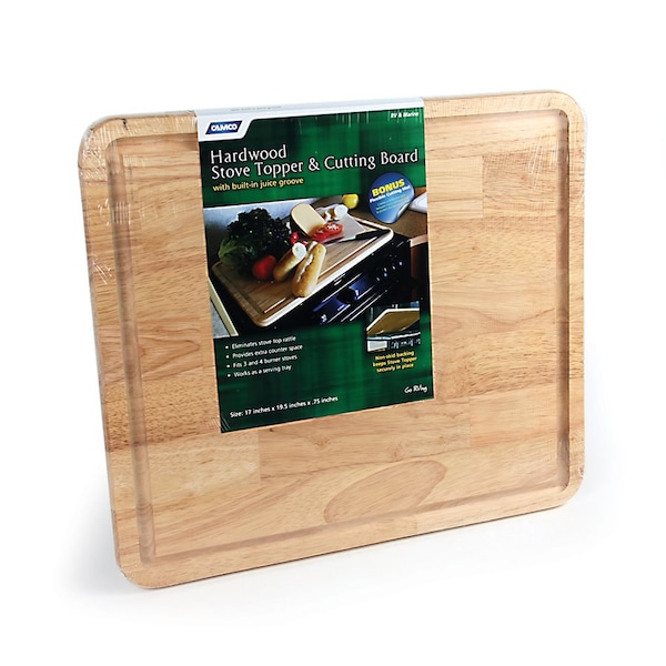 Camco STOVE TOPPER & CUTTING BOARD 19-1/2IN X 17IN X 3/4IN - 43753