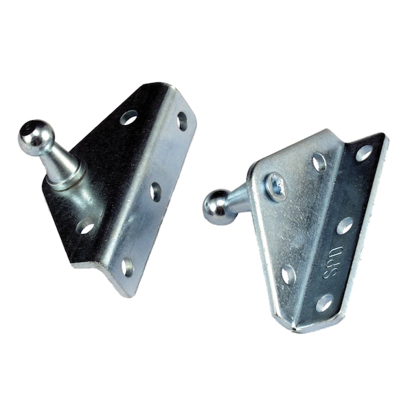 Jr Products JR Products BR-12552 Gas Spring Mounting Bracket - Angled, Pack of 2 - BR-12552