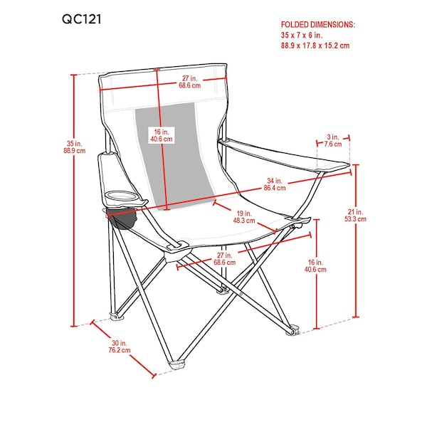 Life Is Good Mesh Back Quad Chair - QC121LG-24SL-1