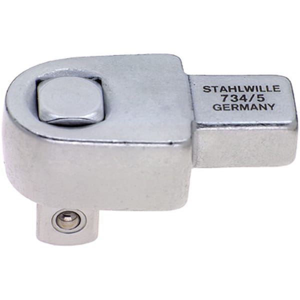 Stahlwille Tools Square drive insert tool Size5 external square 3/8 " Size of mount 9x12 mm M N·m 80 N·m - 58240005