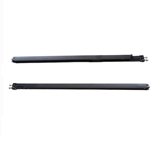 Tepee Supplies Replacement Awning Set of Arms for 12, 13, 16 & 20 ft. Wide Awning, Black - TE2752792