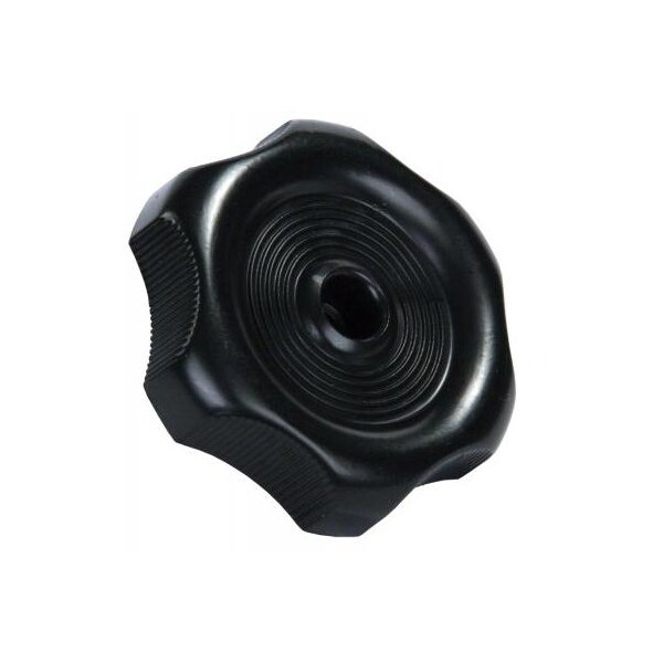 Jr Products WINDOW KNOB W/1IN SHAFT, BLACK - 20345