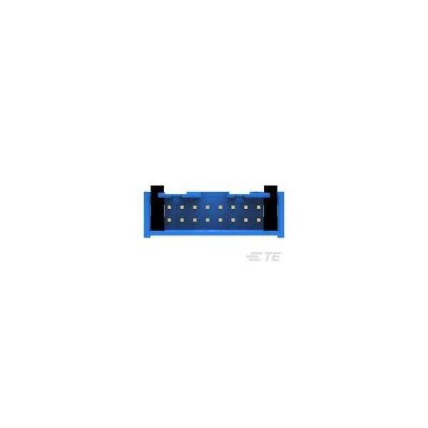 Te Connectivity IDC LOW PRO HDR 16P VERT LG LAT BLUE - 2-1761606-6