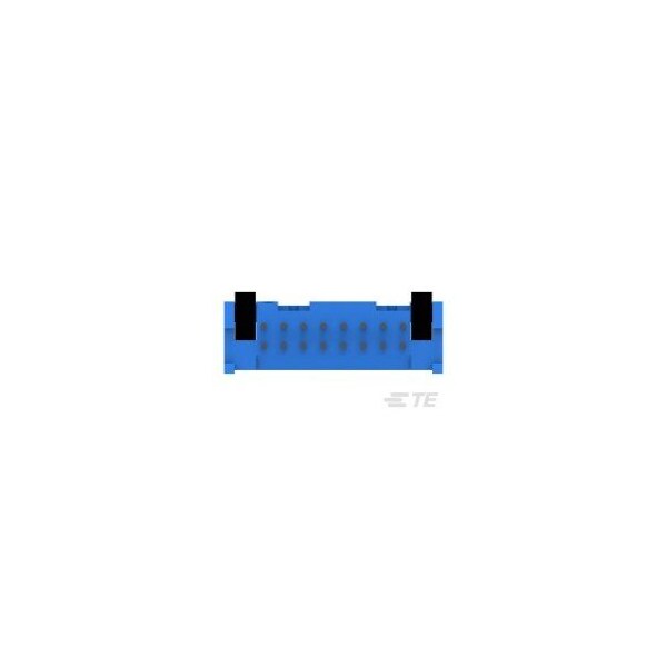 Te Connectivity IDC LOW PRO HDR 16P VERT LG LAT BLUE - 2-1761606-6