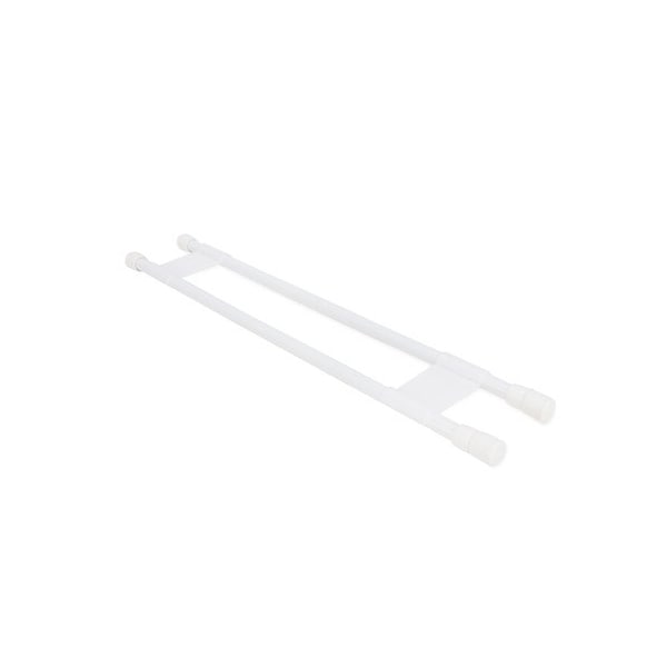 Camco REFRIGERATOR DOUBLE BAR SET - 19IN TO 34IN WHITE - 44074