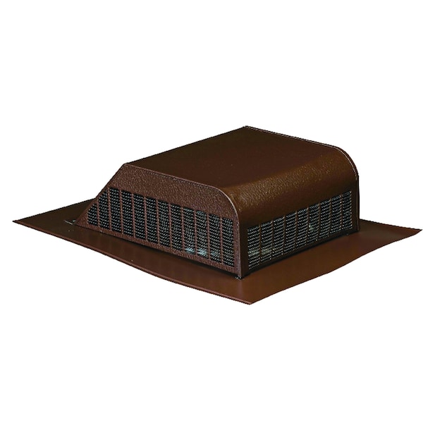 Air Vent Air Vent 15 in. W X 16 in. L Brown Aluminum Roof Vent Assembly - 85283