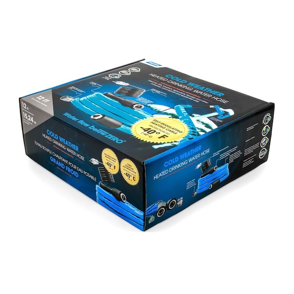 Camco HEATED DRINKING WATER HOSE -40, 12FT, 5/IN ID (E/F) CETLUS, LLC - 22920
