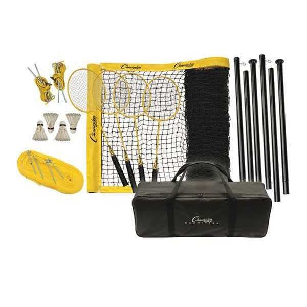Champion Sports Deluxe Badminton Tournament Set In Case - CG203
