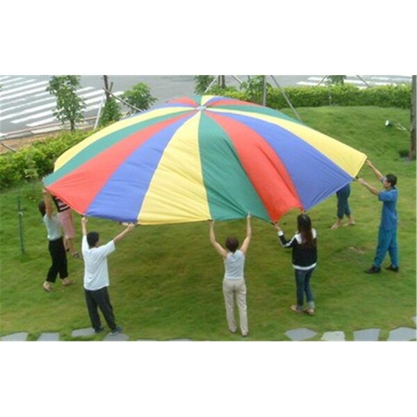 Everrich Industries Everrich  4 Color Parachutes - 16 Handles - 20 Feet - EV122612