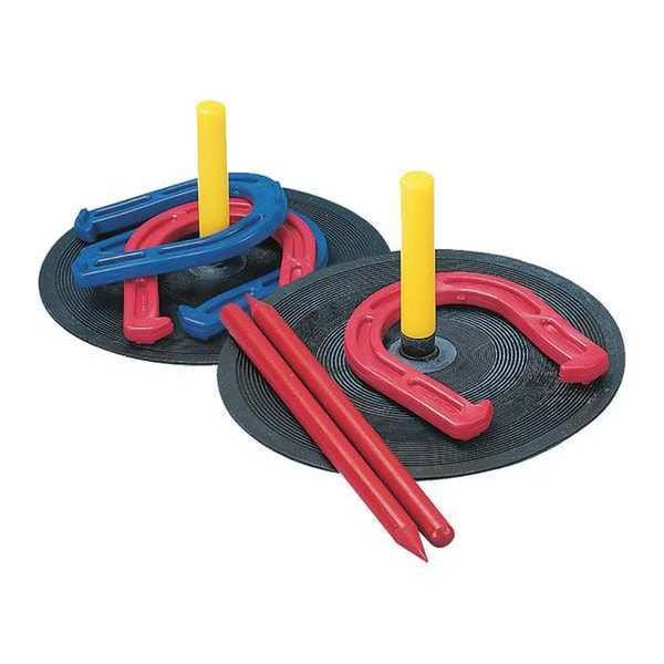 Champion Sports Sports Rubber Horseshoe Set, Indoor/Out - IHS1