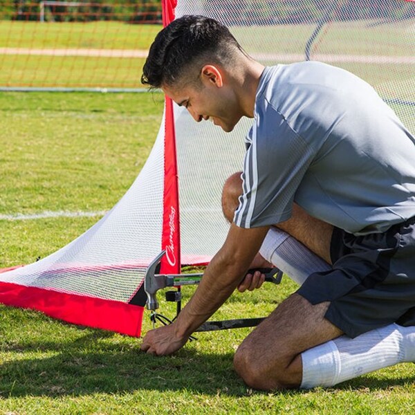 Champion Sports Rectangular Pop-Up Goal, 48Wx37Hx37"D - RG4837