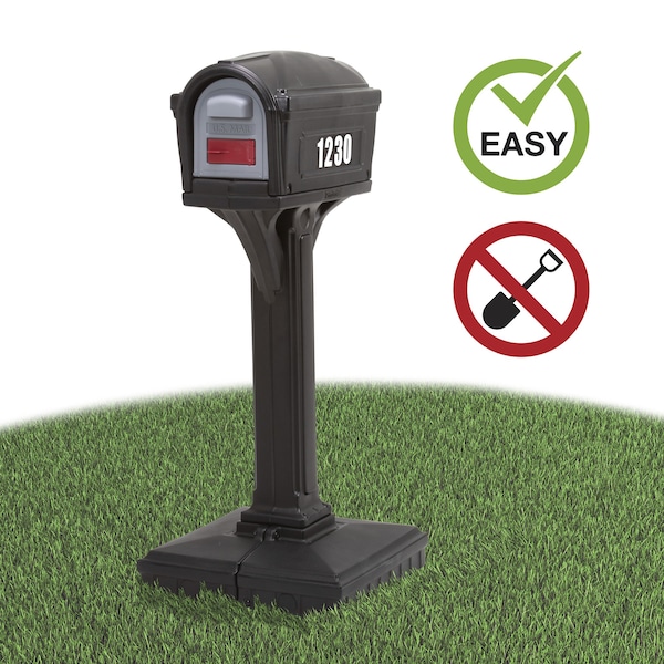Simplay3 Dig Free Easy Up Classic Mailbox - 420020-04