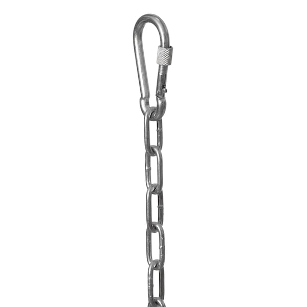 Playberg Outdoor  Heavy Duty Kids Fun Hanging Trapeze Bar, Green Steel Bar and Yellow Chain Swing Playsets - QI004561.GN