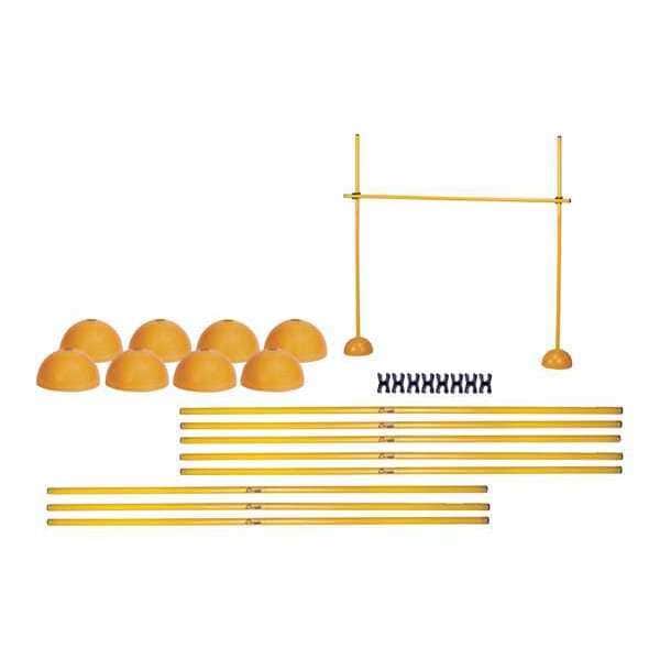 Champion Sports Agility Plyo Hurdle Set, 4 Adj Hurdles - PLYOHRSET