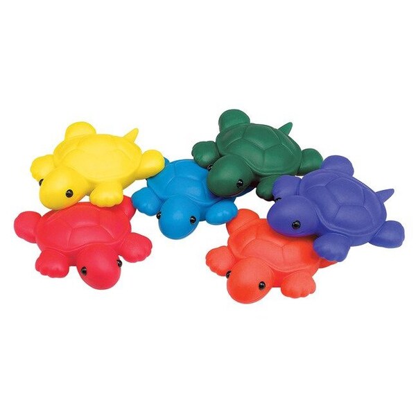 Sportime BEANBAG TURTLES INDESTRUCTIBLE SET OF 6 PK - 111000051