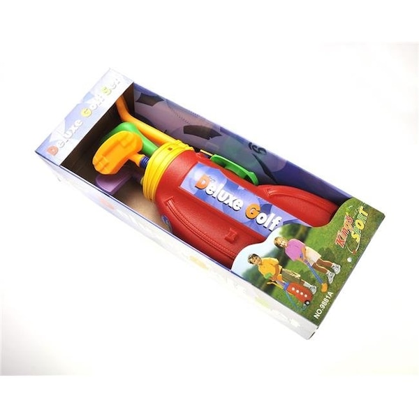 Azimport AZImport PS981A Deluxe Golf Bag Play Set for Kids with Easy Storage - PS981A