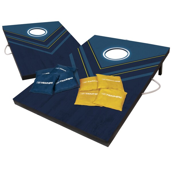 Triumph LED Blue and Yellow 2x3 Cornhole Set - 35-7350-3