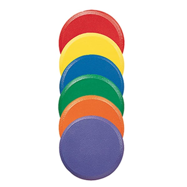 Champion Sports Champion Sports Chsfdset Rounded Edge Foam Discs - CHSFDSET