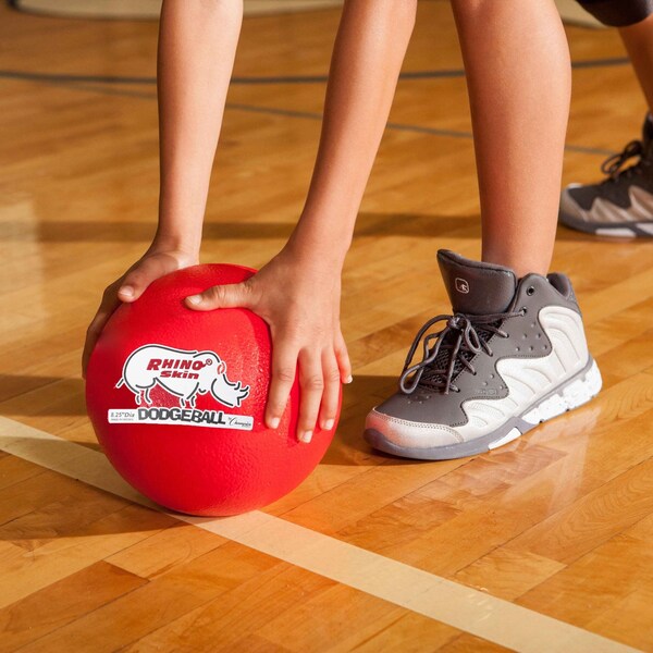 Champion Sports Rhino Skin LwBon DodgeBall, 8", Muti, PK6 - RXD8SET