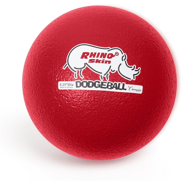 Champion Sports Rhino Skin LwBon DodgeBall, 8", Muti, PK6 - RXD8SET
