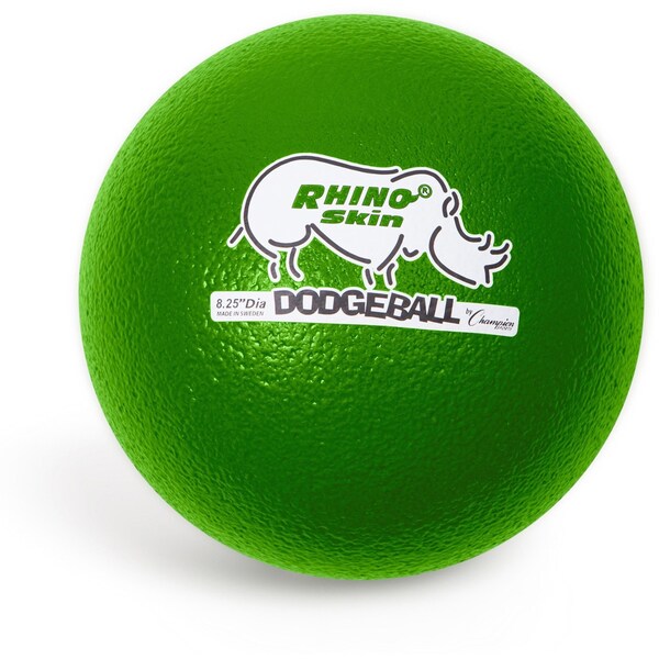Champion Sports Rhino Skin LwBon DodgeBall, 8", Muti, PK6 - RXD8SET