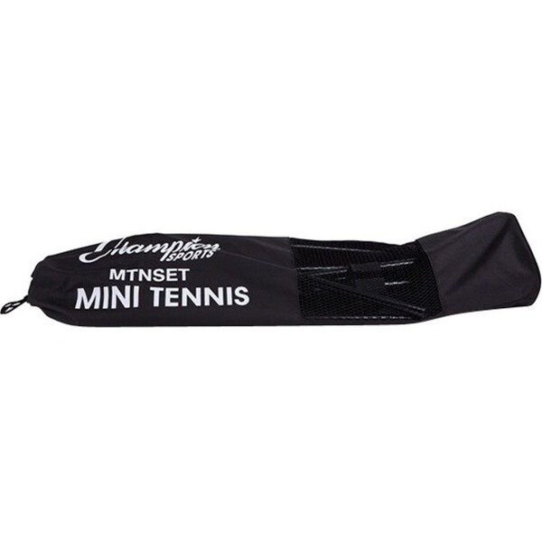 Champion Sports Mini Tennis Net, 10ft Wx3ft H, w/Case - MTNSET