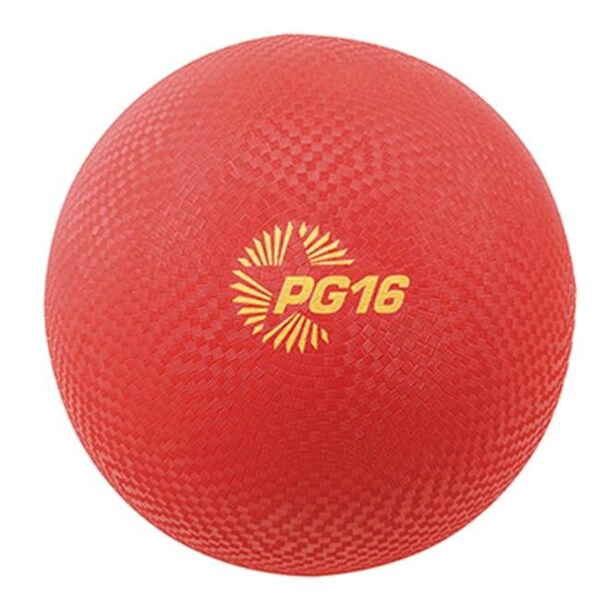 Champion Sports Champion Sports CHSPG16RD Playground Balls Inflates To 16In - CHSPG16RD
