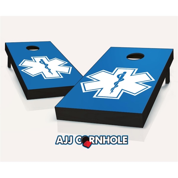 Mkf Collection By Mia K. Farrow EMS cornhole Set with Bags - 8 x 24 x 48 in. - 107-EMS