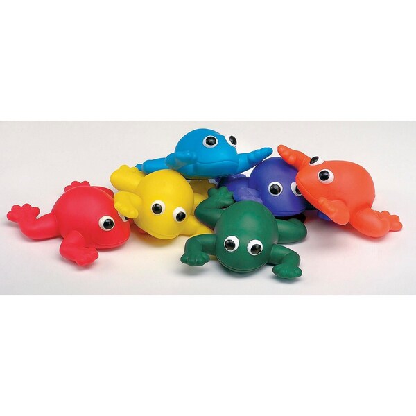 Sportime BEAN BAGS INDESTRUCTIBLE FROGS SET OF 6 PK - 111000050